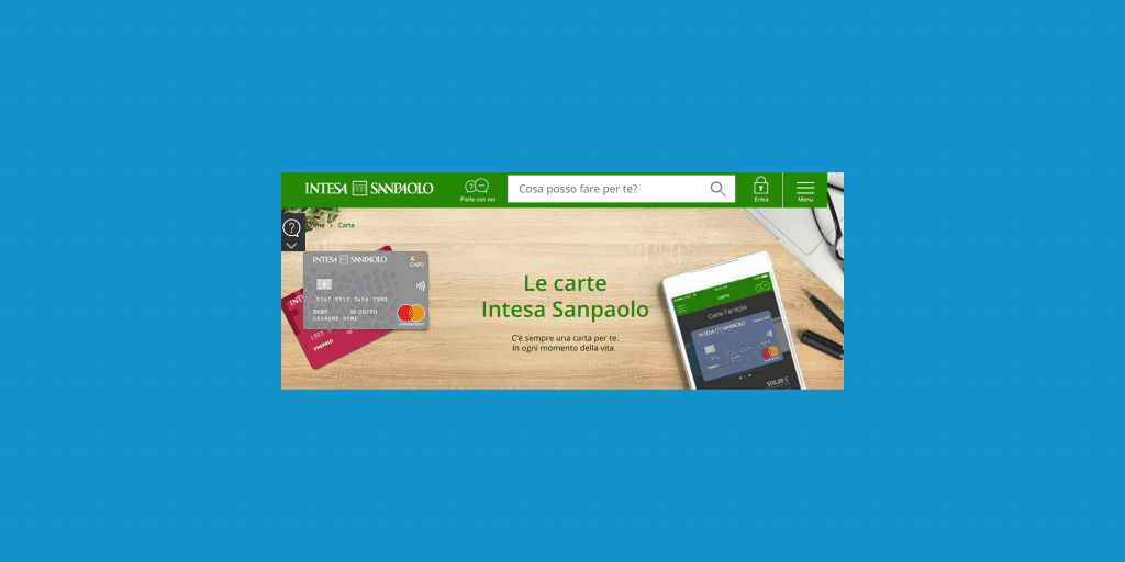 Creare Carta Di Credito Virtuale Intesa San Paolo