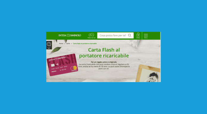 Carta Flash di Intesa San Paolo: Costi, Assistenza e Funzionalità! carta flash di intesa san paolo