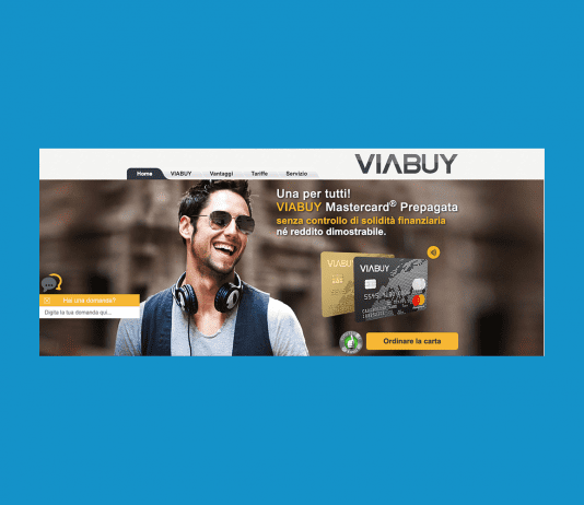 ViaBuy: Carta di Credito, Costi, Assistenza, Funzioni Speciali! viaby carta di credito