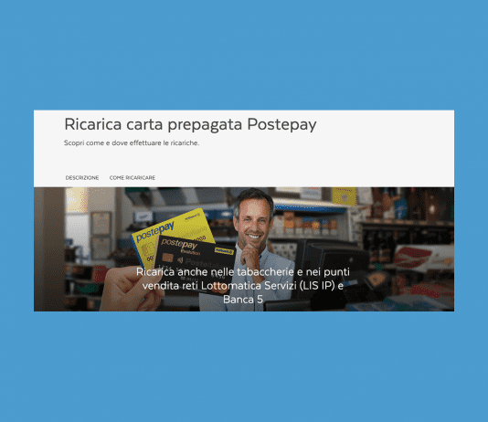 Ricaricare PostePay con Carta di Credito Visa: Come si Fa! La Guida! ricaricare postetay con carta di credito visa